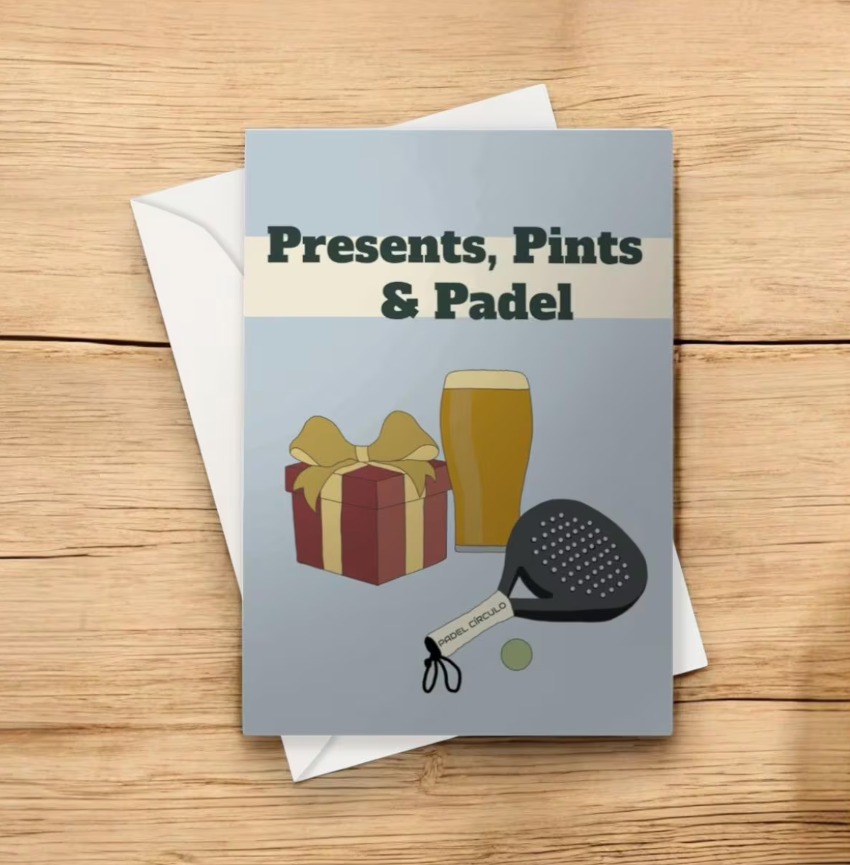 1. Padel Card Presents, Pints and Padel