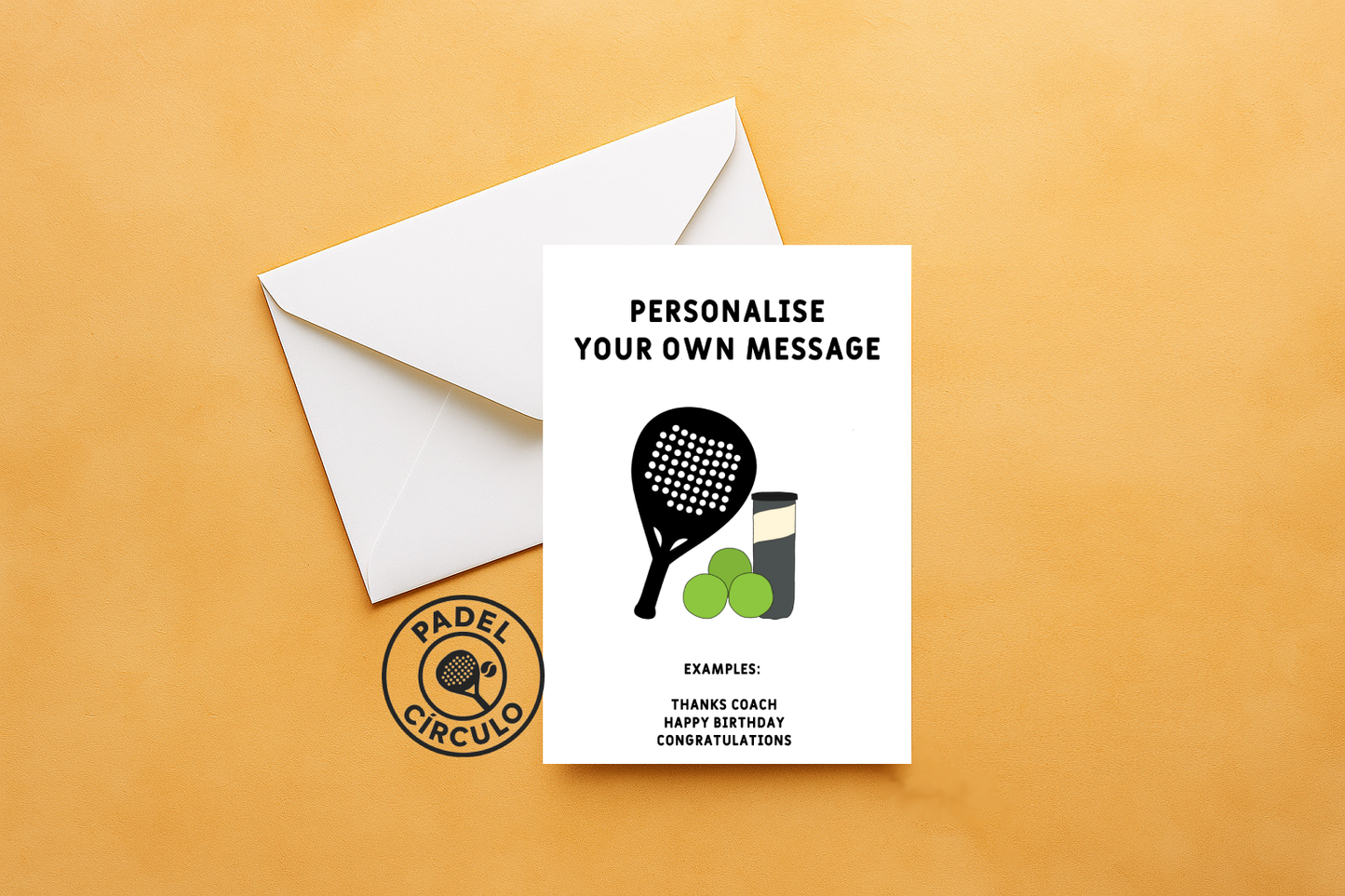Customised Padel Card