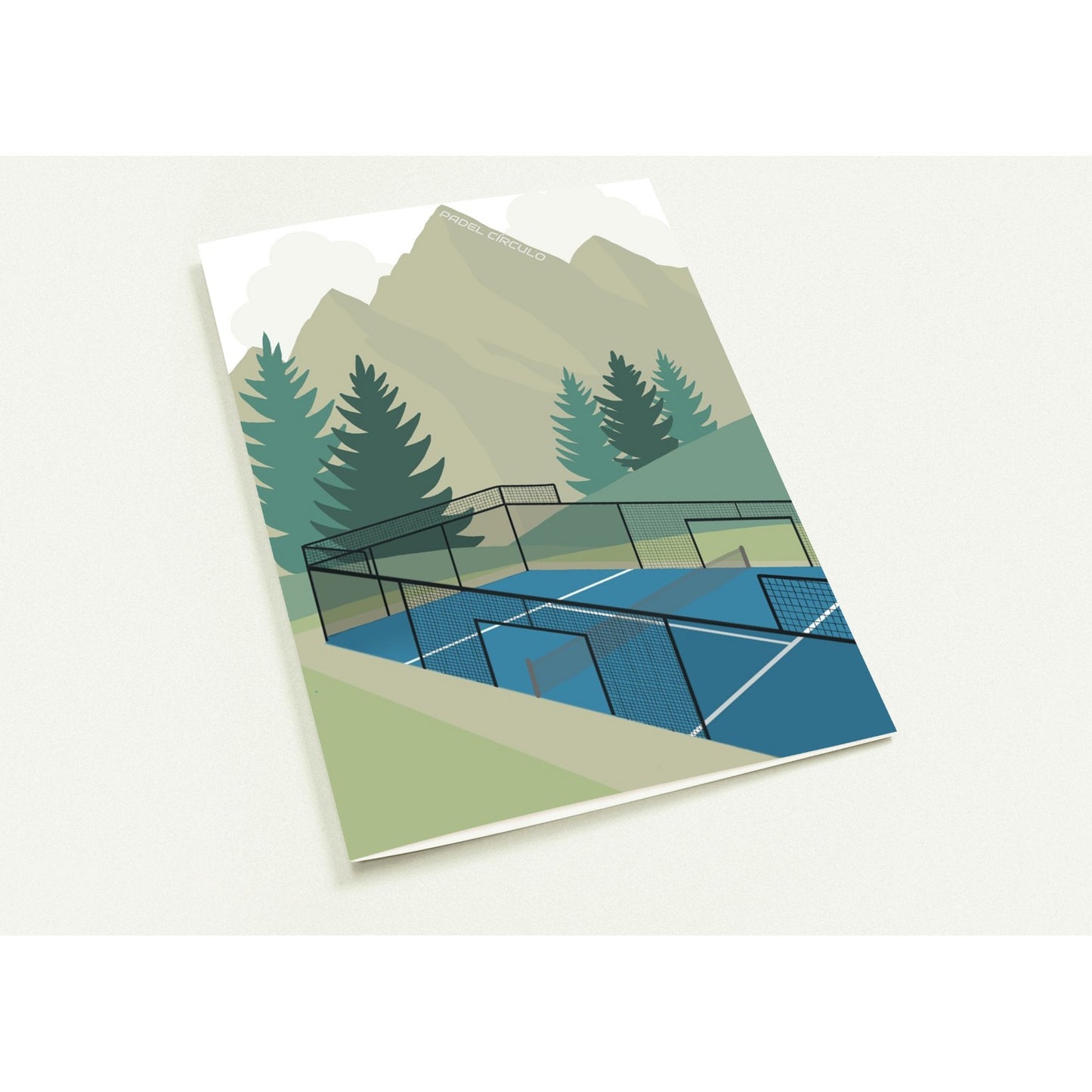 Padel Mountain Card - Generic (Thank you, Get Well Soon etc)