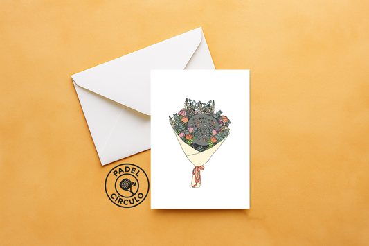 Flowers Padel Card
