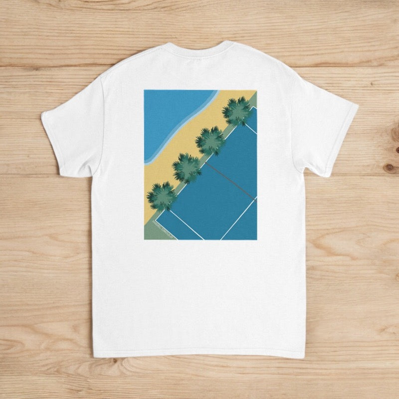 Beach Side Padel Court Tshirt