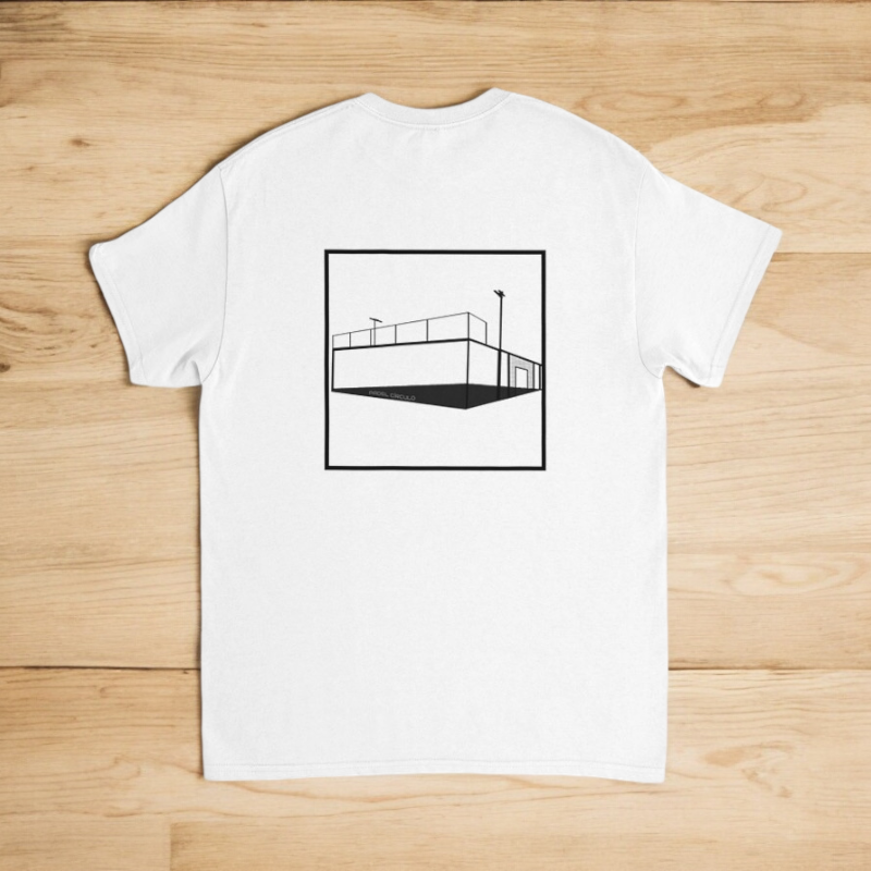 Padel Court Outline Tshirt