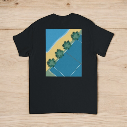 Beach Side Padel Court Tshirt