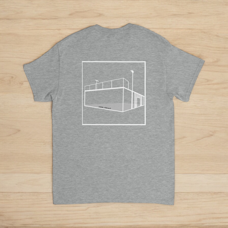 Padel Court Outline Tshirt