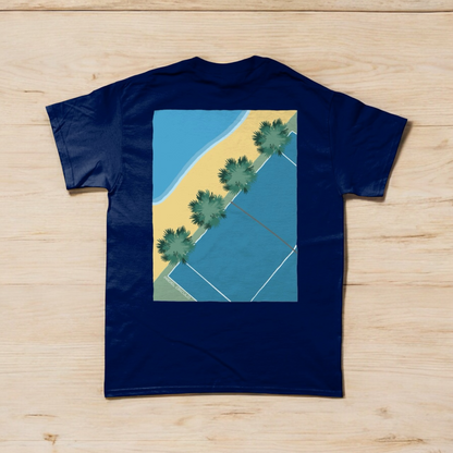 Beach Side Padel Court Tshirt