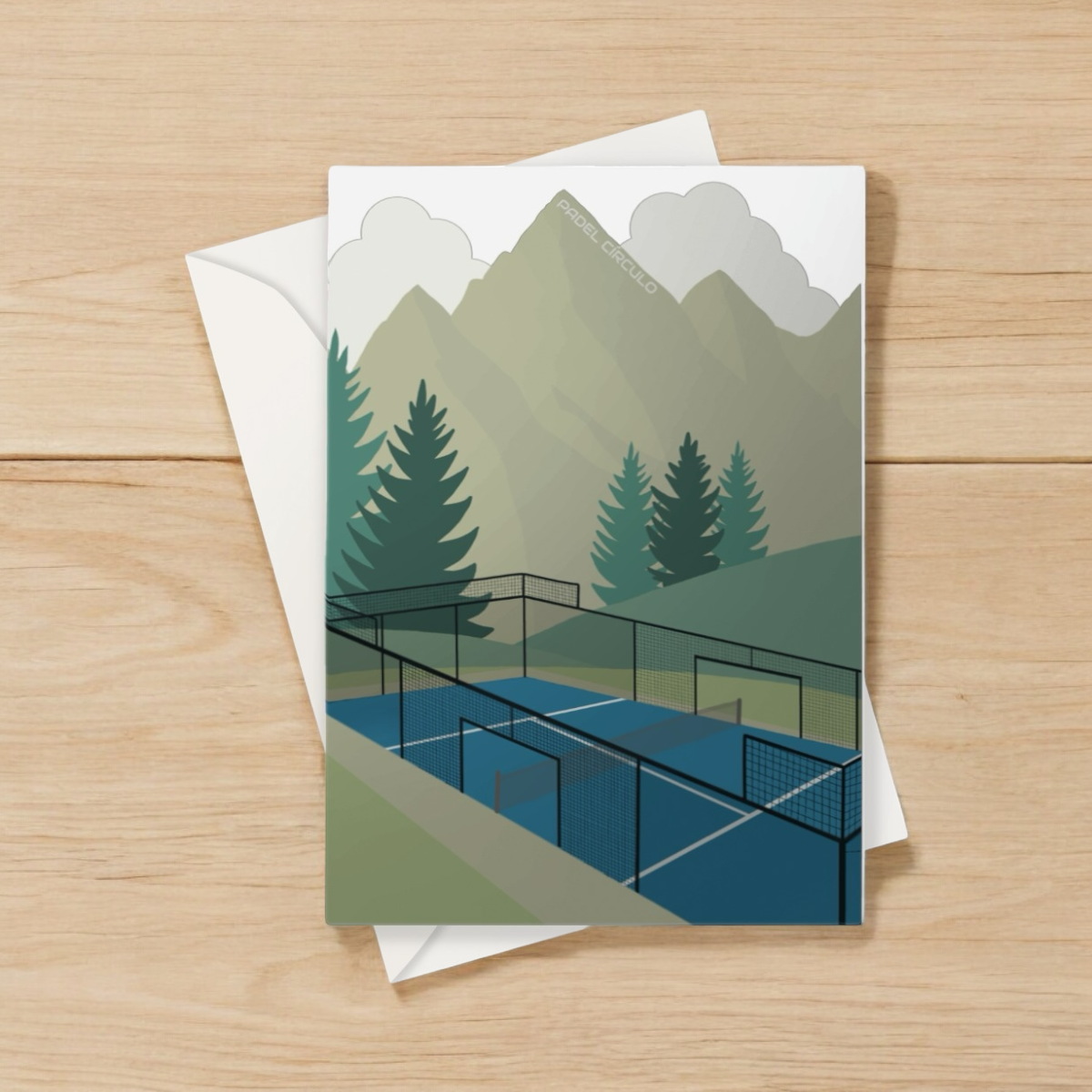 Padel Mountain Card - Generic (Thank you, Get Well Soon etc)