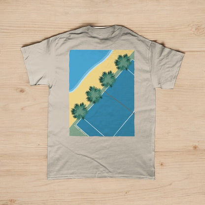 Beach Side Padel Court Tshirt