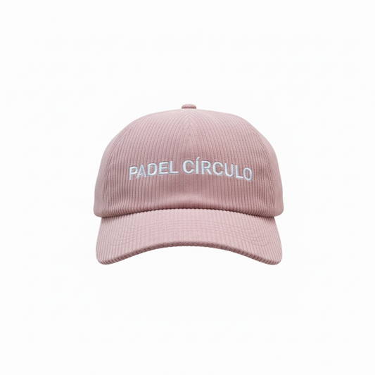Padel Hat  - Pink Cord