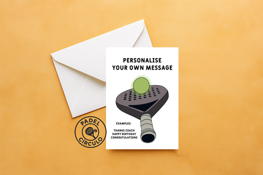 Customised Padel Card